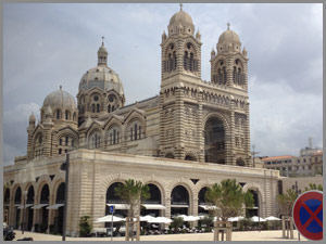 Una cattedrale di Marsiglia assai famosa